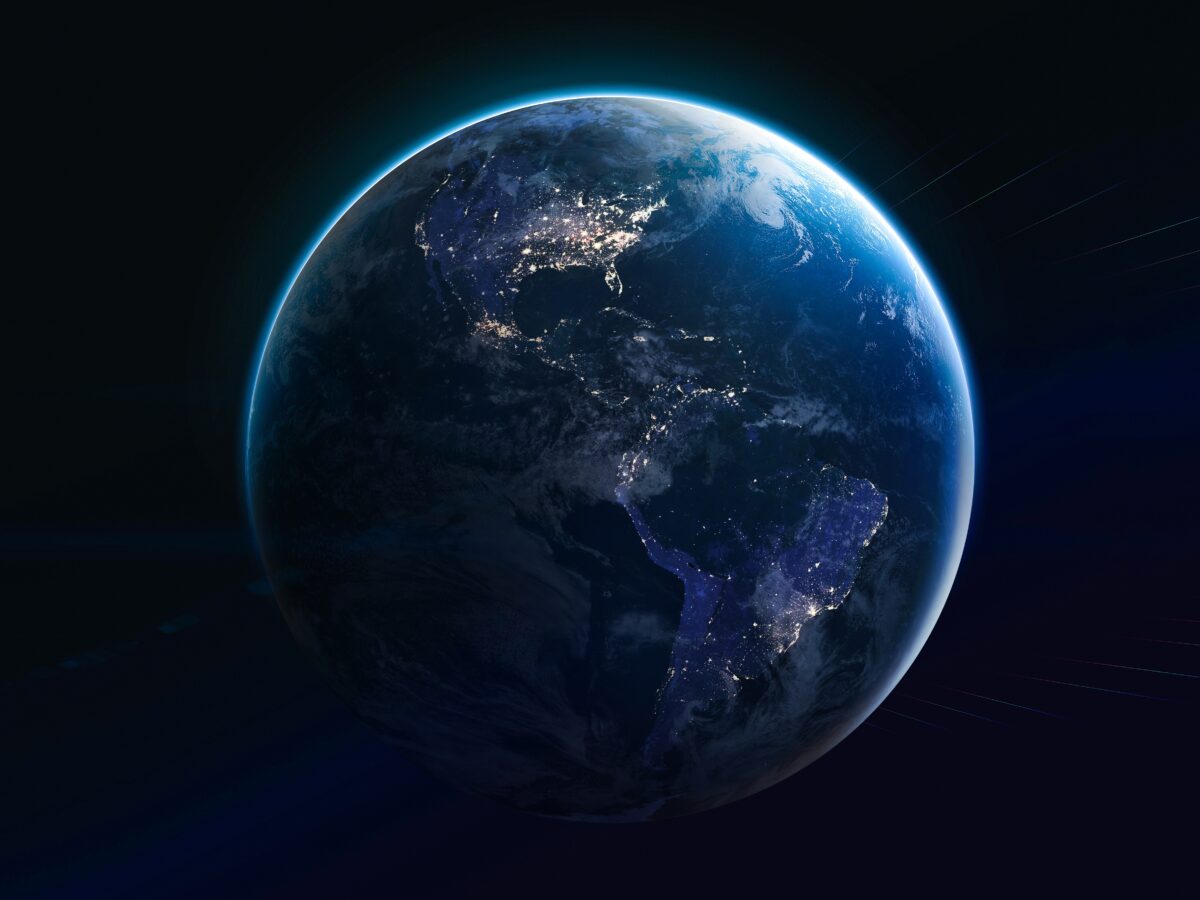 Earth,Globe,On,Black,Background.,Earth,Sphere.,Earth,Planet,Template
